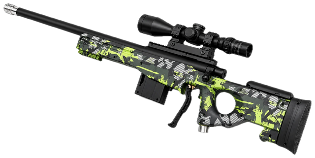 Apex Viper — green splatter camo Longshot