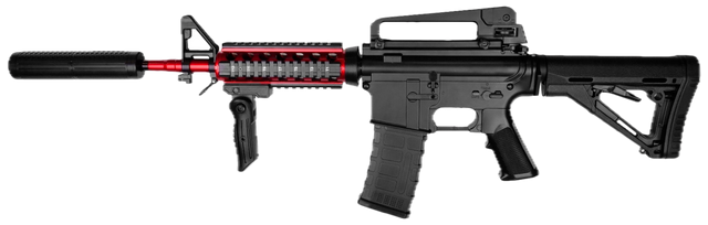 Apex Redline — blackout red rail Long-Frame