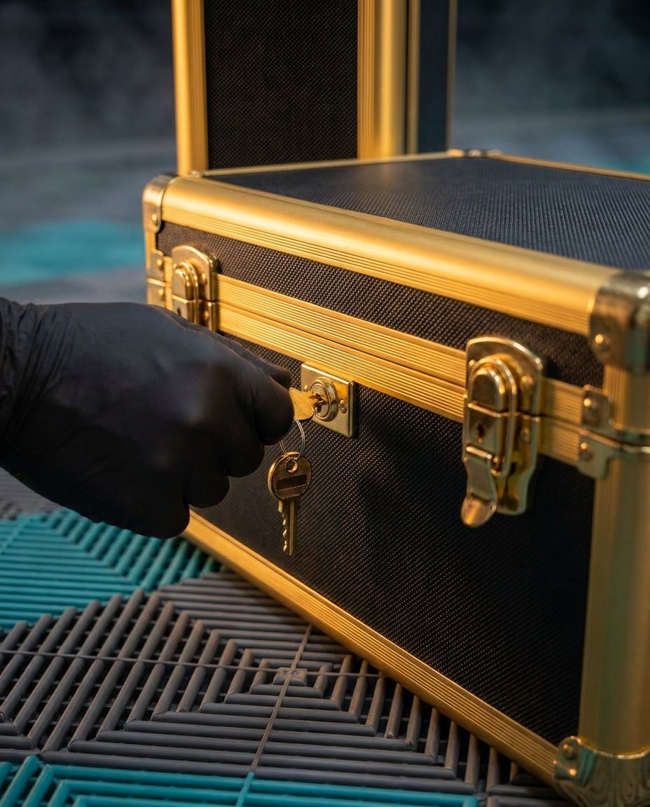 Trunk case and key