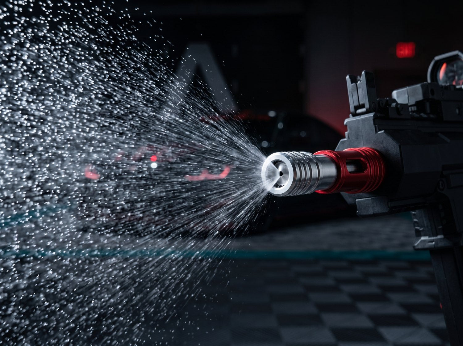 Mist nozzle firing macro